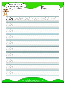 Elat Grubu Çalışma Sayfaları